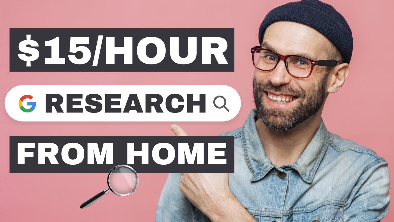 research jobs from home online