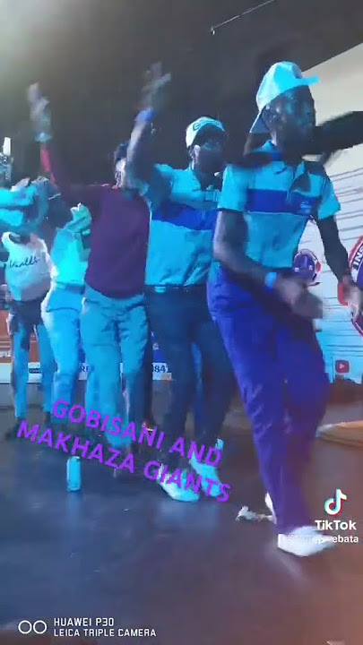 GOBISANI AND MAKHAZA GIANTS O STAGE
