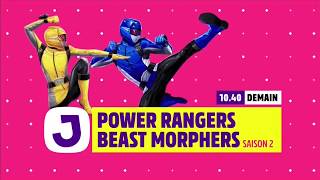Canal J - Power Rangers Beast Morphers Season 2 Promo (France)