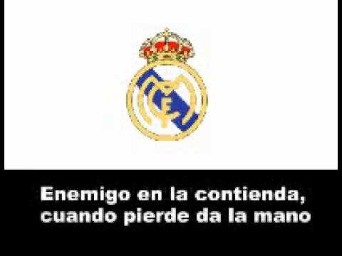 Real Madrid Football Club Song  Real Madrid Ftbol Club cancin