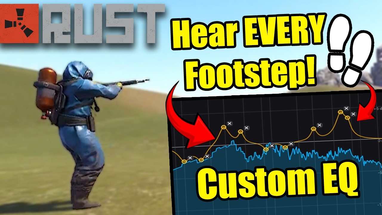 Rust Audio File Visualisation The BEST Rust Audio Settings – Hear EVERY Footstep! (EQ + In-Game ...