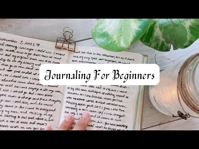 How to Journal - A Beginner's Guide to Journaling - Wonder Forest