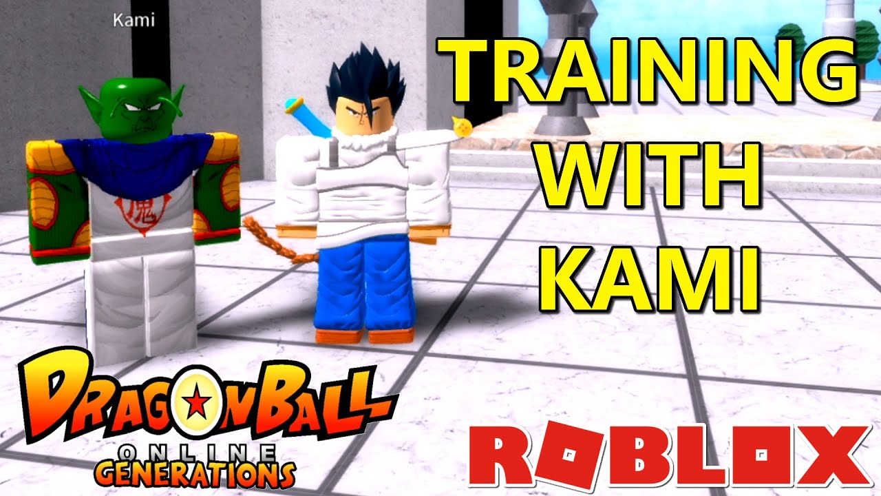 Dragon Ball Online Generations Training with GOKU Roblox Dragon Ball! 