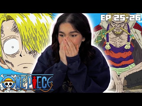SANJI's PAST! │ONE PIECE EPISODE 25-26 REACTION