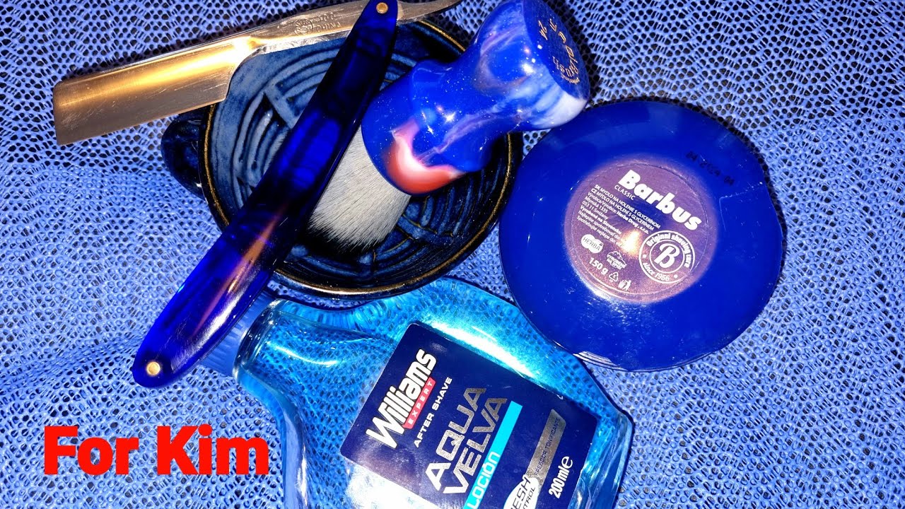 #Mesothelioma. Barbus, JJ Shorty, Blue Shave for Kim Grey.