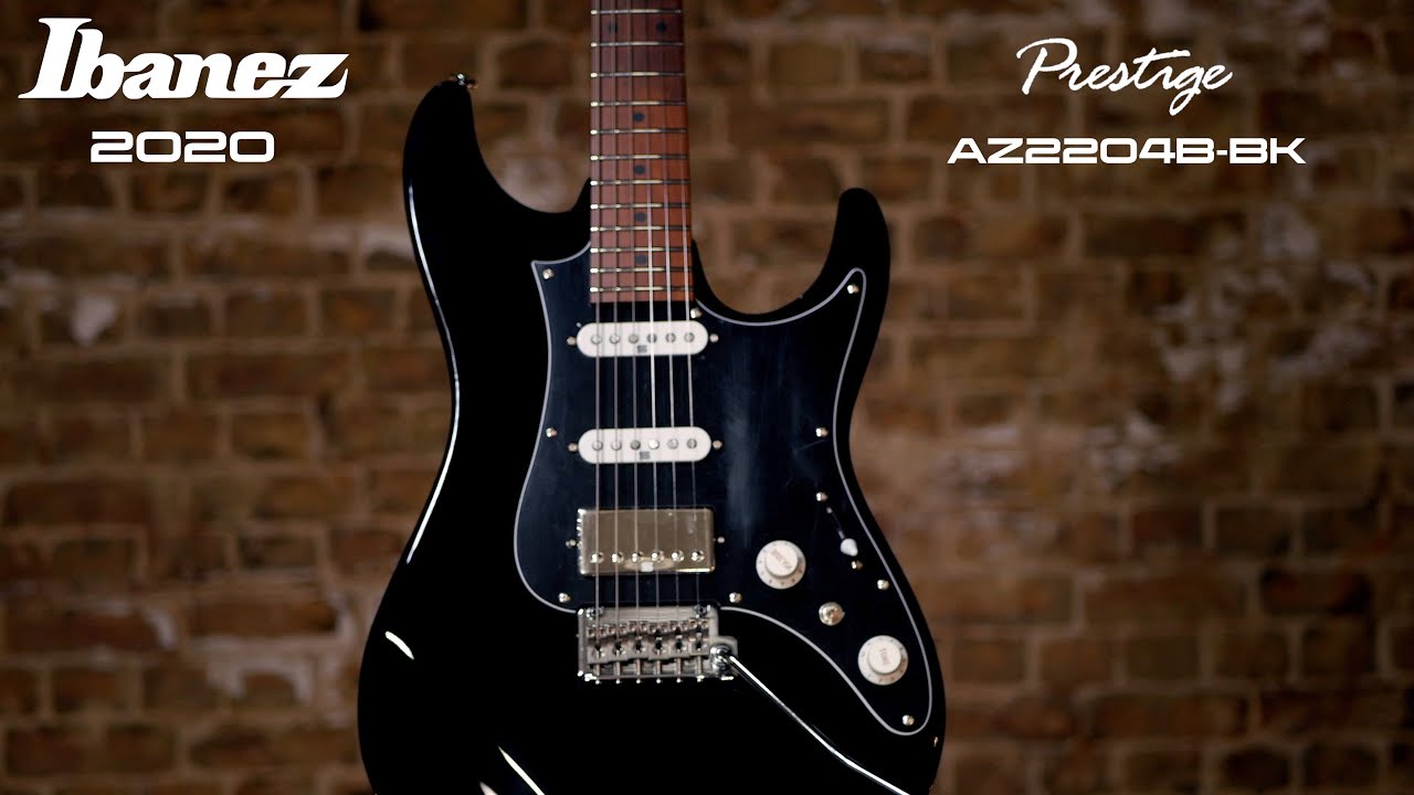 Ibanez Prestige AZ2204N-AWD Demo - YouTube