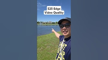 Testing out the video quality of the Samsung Galaxy S25 Edge Thinnest Android Smartphone