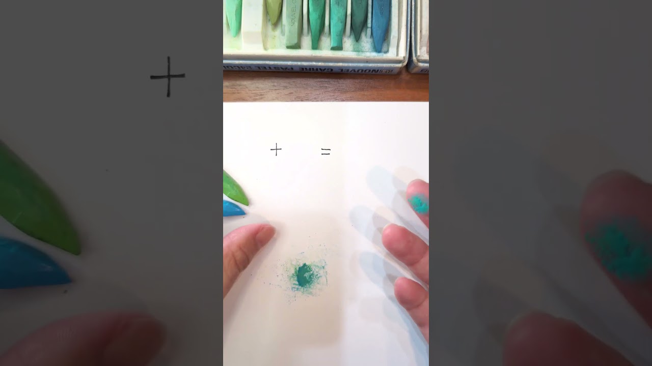 #colormixing #粉彩混色 縮圖