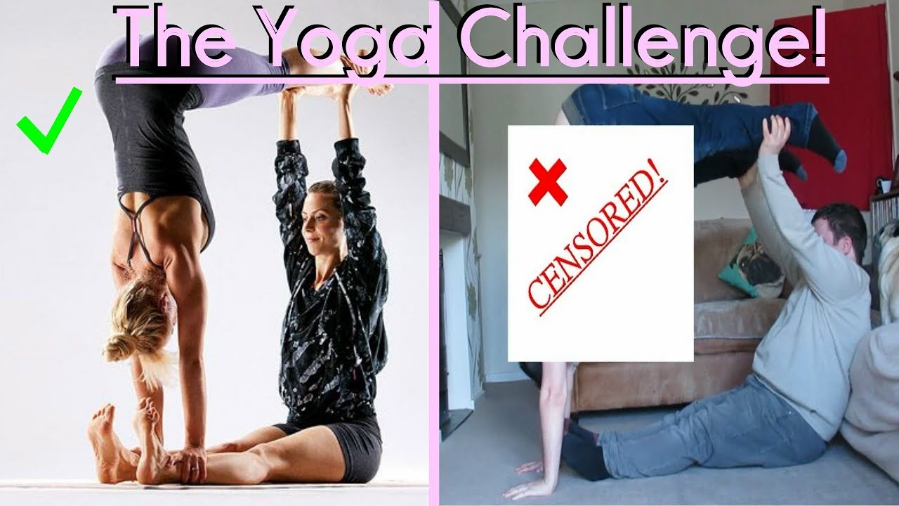 The Yoga Challenge (gay couple version)