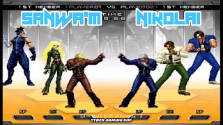 【KOF2002UM】Sanwa'M Vs Nikolai保力達  Ft15  Hard Fight