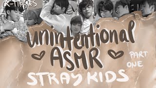 SKZ Unintentional ASMR - PART ONE (soft spoken voice, unintentional tingles from skz videos)