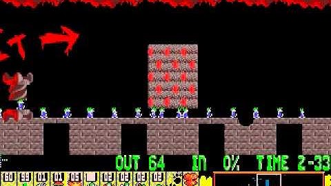 Lemmings - Tricky Level 20