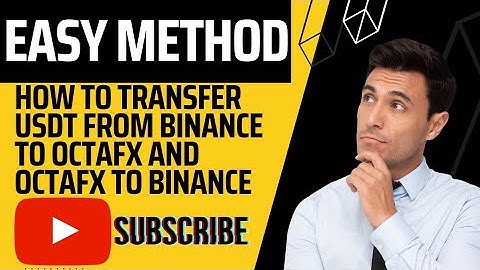 How to transfer usdt | binance to octafx | octafx to binance #octafx  #binance #cryptocurrency