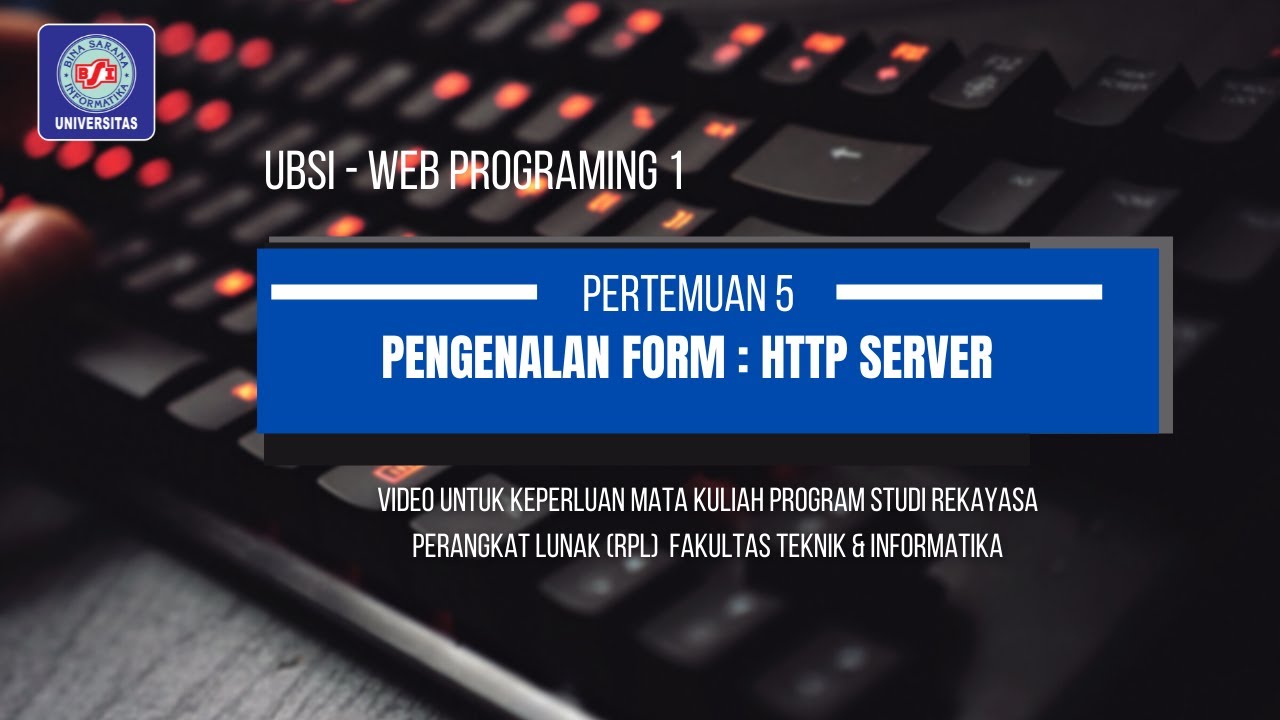 Pertemuan 5 Pengenalan Form HTTP SERVER POST VS GET YouTube pertemuan-5-pengenalan-form-http-server-post-vs-get-youtube