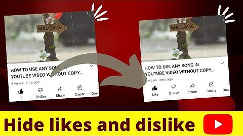 How to hide likes and dislikes on youtube in 2022||TECHSTRIC