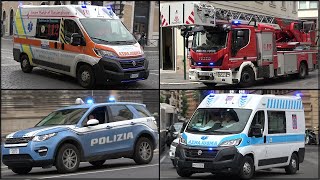 [Italia - Roma] Polizia, Ambulanza, Vigili del Fuoco - Emergency vehicles in Rome - 1/2