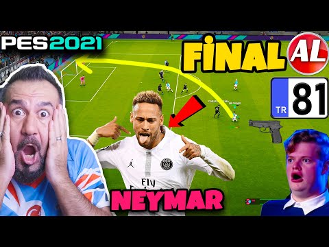 NEYMAR ve MBAPPE AYNI TAKIMDA! FİNAL BÖLÜM! | PES 2021 ANALİG #81