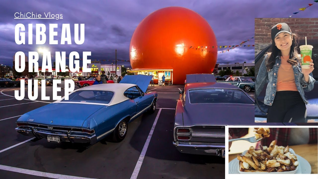 Ăn gì ở Montreal #2 | Trái Cam khổng lồ Gibeau Orange Julep | POUTINE món quốc dân Canada