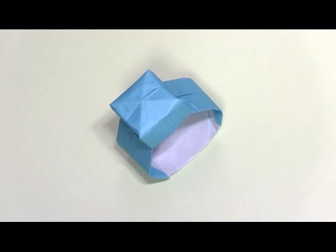 折り紙ランド Vol 46 時計の折り方 Ver 2 Origami How To Fold A