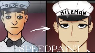 [SPEEDPAINT] FRANCIS MOSSES (MILKMAN) IN MY STYLE :3