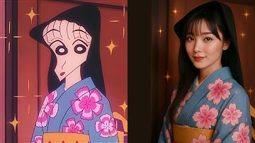 Shinchan Characters in Real Life (Part 4) | Shinchan Reimagined