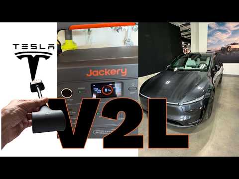 Will V2L work on my Tesla Juniper despite their site saying no? - Vehicle 2 Load