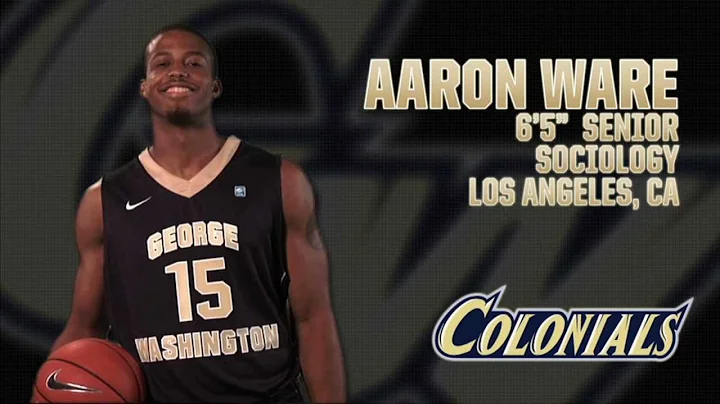 GW Basketball Senior Tribute: Aaron Ware
