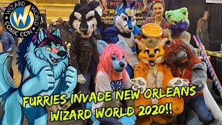 Furries Invade New Orleans Wizard World Comic Con 2020!!!
