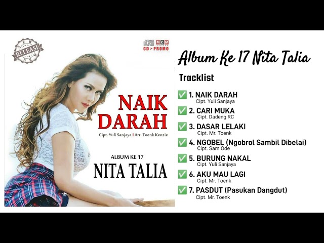 Nita Talia - Naik Darah Album Ke 17 (Audio CD Original Standar) #mgmrecord class=