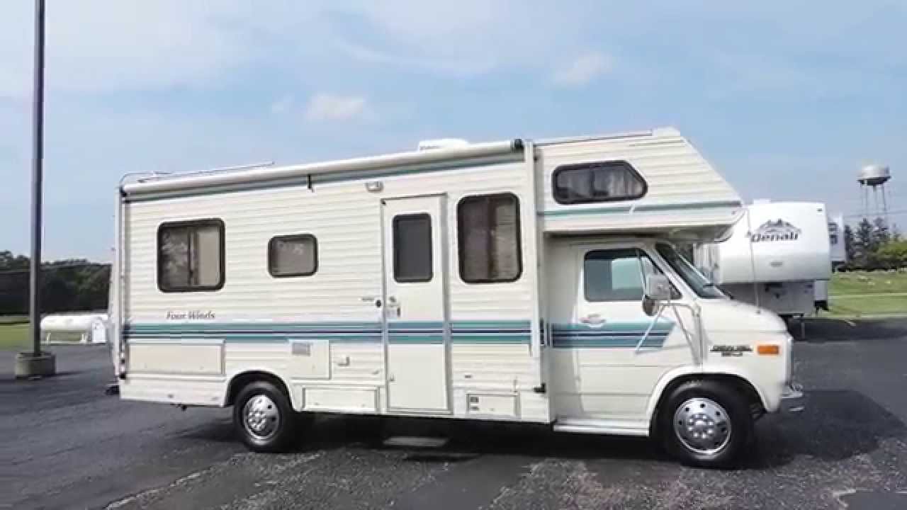 Good Solid Local Trade In 23' 1991 Four Winds Chevrolet 23A 350 V8 1991 Four Winds Motorhome 24ft Rv