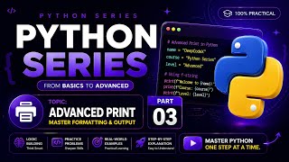 Python Basic Coding Arc | Part - 3