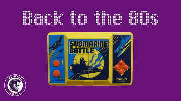 CASIO CG-330 Submarine Battle Handheld Console (Back to the 80s)