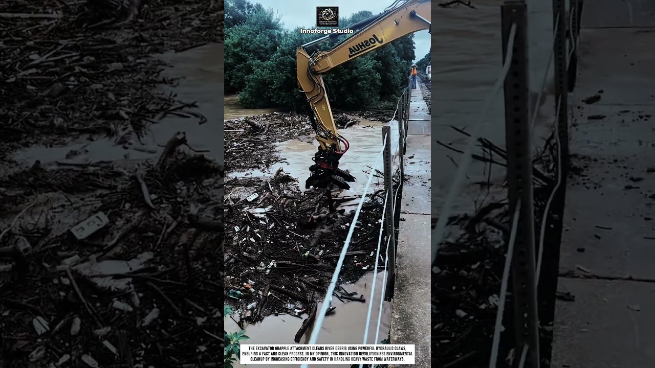 River Cleaning Tool Innovation for Fast and Powerful Debris Removal