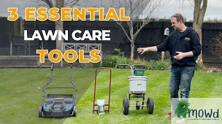 THE 3 essential lawn care tools for the perfect lawn this summer
