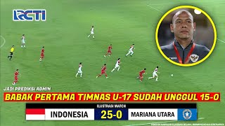  Timnas Indonesia U17 Vs Kepulauan Mariana Utarakualifikasi Piala Asia U17 2025 Ilustrasi 