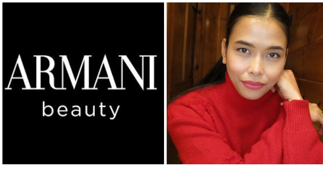 Get ready with me using Armani Beauty