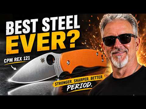 Spyderco Sage 5 G10 Rex 121 (best steel ever?) timbersedgeknives.com