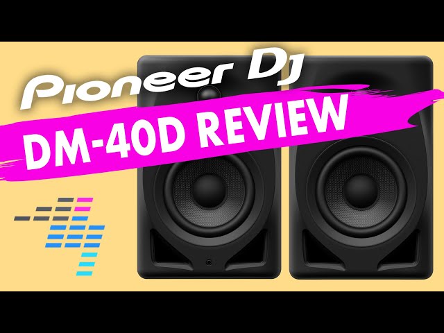 Pioneer DJ DM-40D Monitor YouTube Review -- - Speakers switch? DJ/Producer