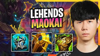 LEHENDS IS A BEAST WITH MAOKAI SUPPORT! | GEN Lehends Plays Maokai Support vs Rell! Season 2024