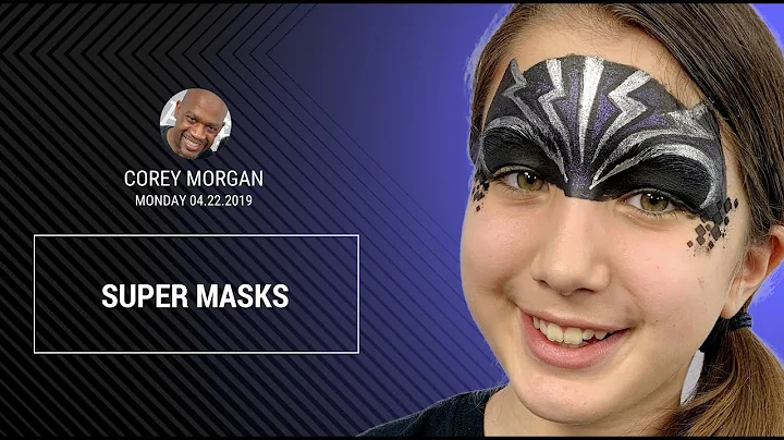 FACE PAINTING SCHOOL Cory Morgan Super Masks