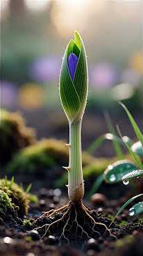 The Amazing Journey of Camassia: From Bulb to Bloom #flowergrowth #nature #flowers #garden #flower