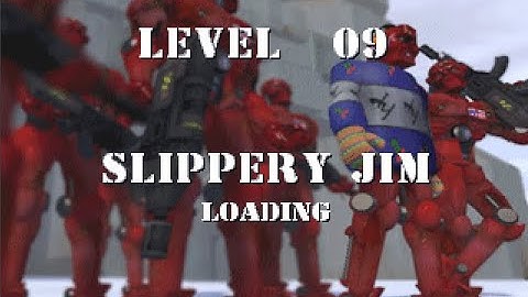 The Bitmap Brothers - Z (1996) Walkthrough (Warlord) LEVEL 09 SLIPPERY JIM