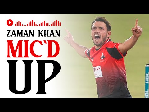 "I am bowling +140kph" 🎙️ Mic'd Up: Zaman Khan Prepares For HBL PSL 8🔥