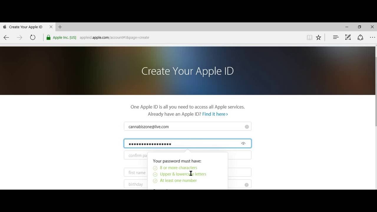 How to create Apple ID on PC for free - YouTube