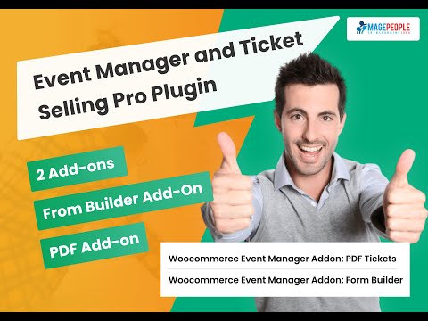 Event Manager and Ticket selling Pro Plugin