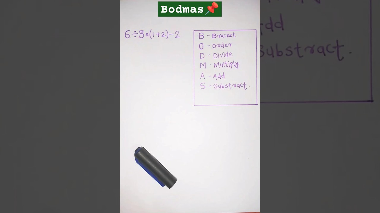 Important Bodmas Rule📌 