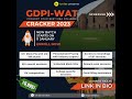 Best GDPI-WAT Course after CAT/XAT/IIFT/SNAP/NMAT  | BTRIBE