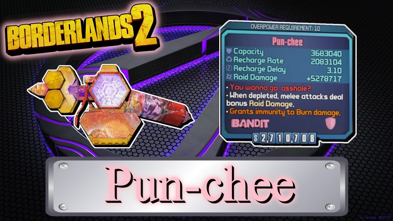 Seraph Item Guide | Pun-chee | [Borderlands 2] - YouTube