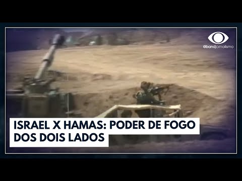 Israel x Hamas: poder de fogo dos dois lados | Jornal da Band