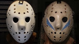 How to Make a Friday The 13th Part 5 Jason Mask  DIY Painting Tutorial
